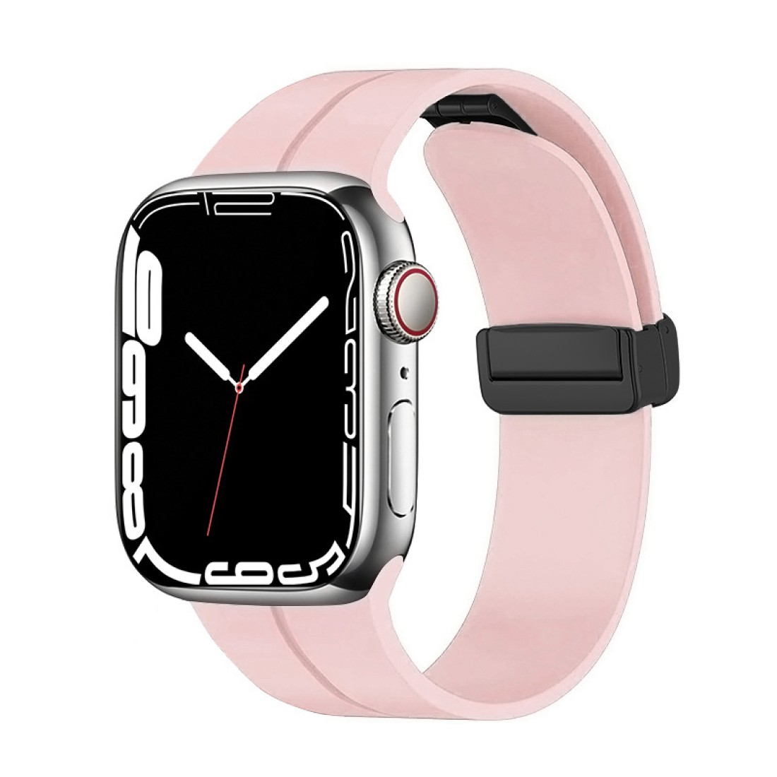 Apple Watch Uyumlu Airy Loop Mıknatıslı Silikon Kordon Stone