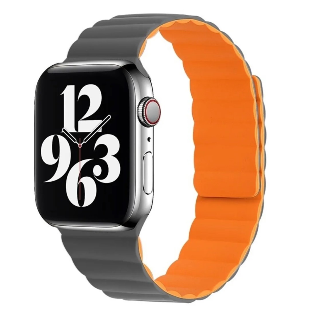Apple Watch Uyumlu Dual Loop Kordon Height Orange