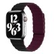 Apple Watch Uyumlu Dual Loop Kordon Burgundy Black