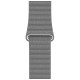 Apple Watch Uyumlu Leather Loop Gray