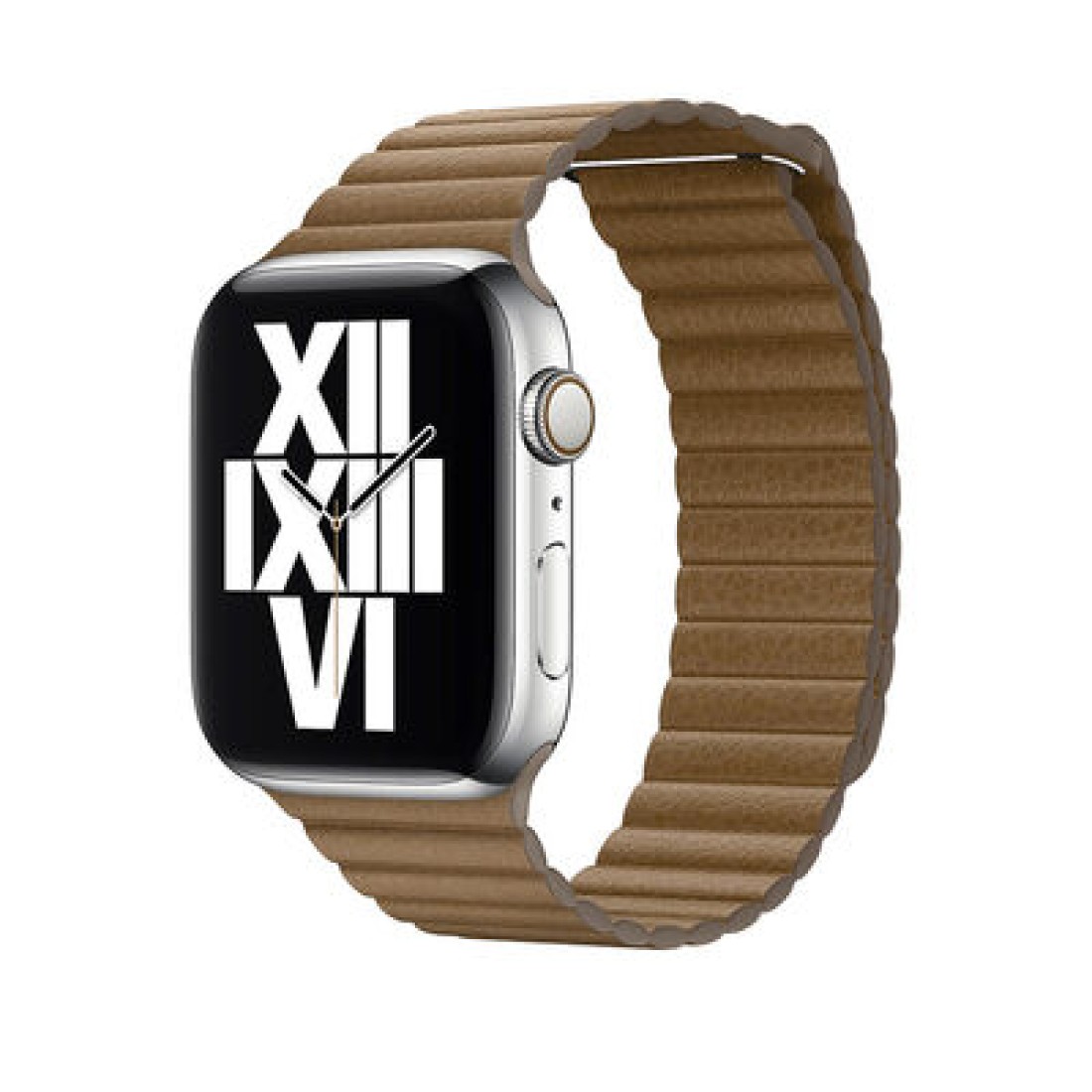 Apple Watch Uyumlu Leather Loop Dark Brown
