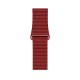 Apple Watch Uyumlu Leather Loop Bloody Red