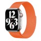 Apple Watch Uyumlu Milano Loop Çelik Kordon Orange