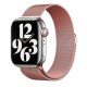 Apple Watch Uyumlu Milano Loop Çelik Kordon Rose Gold