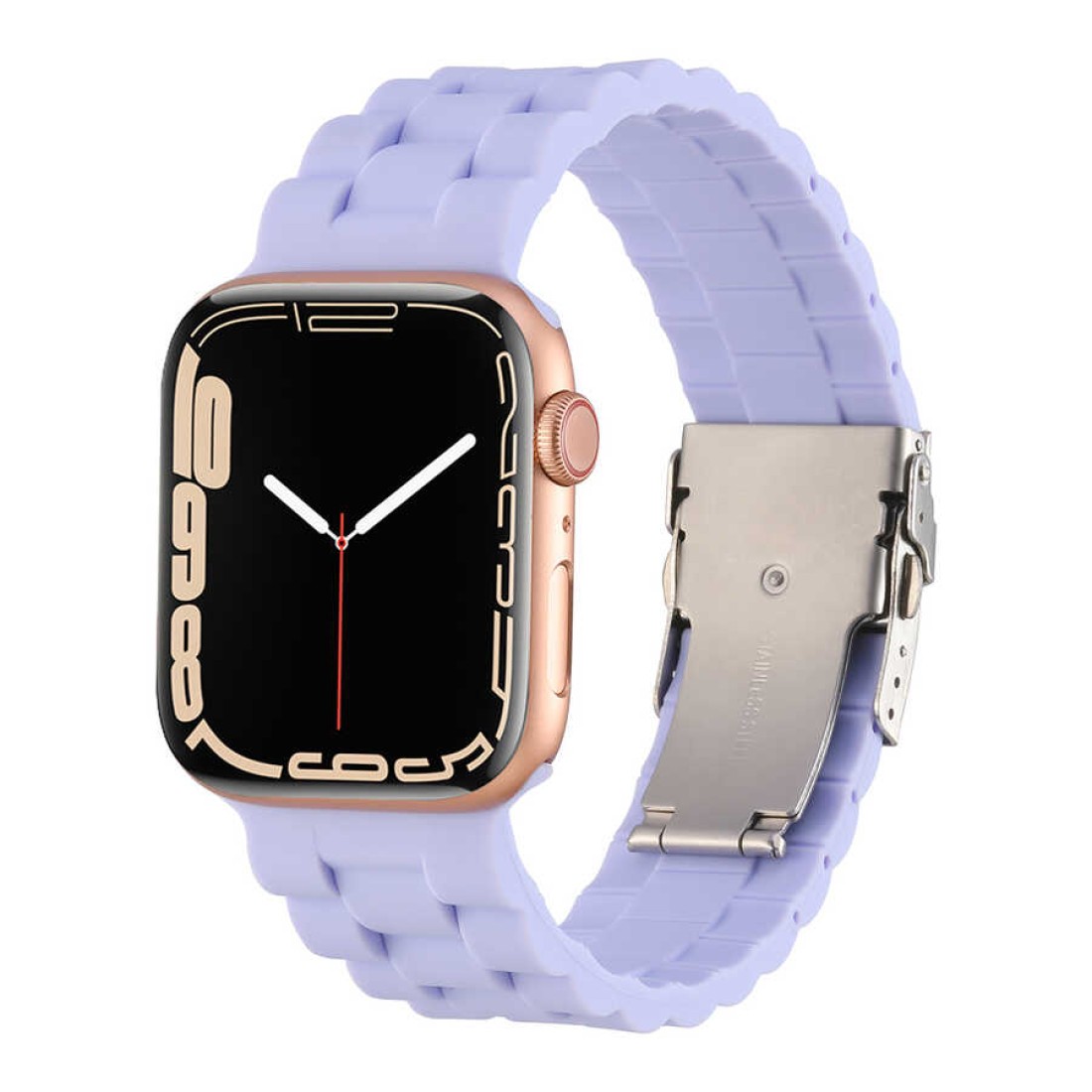 Apple Watch Uyumlu Pastel Loop Silikon Kordon Lily
