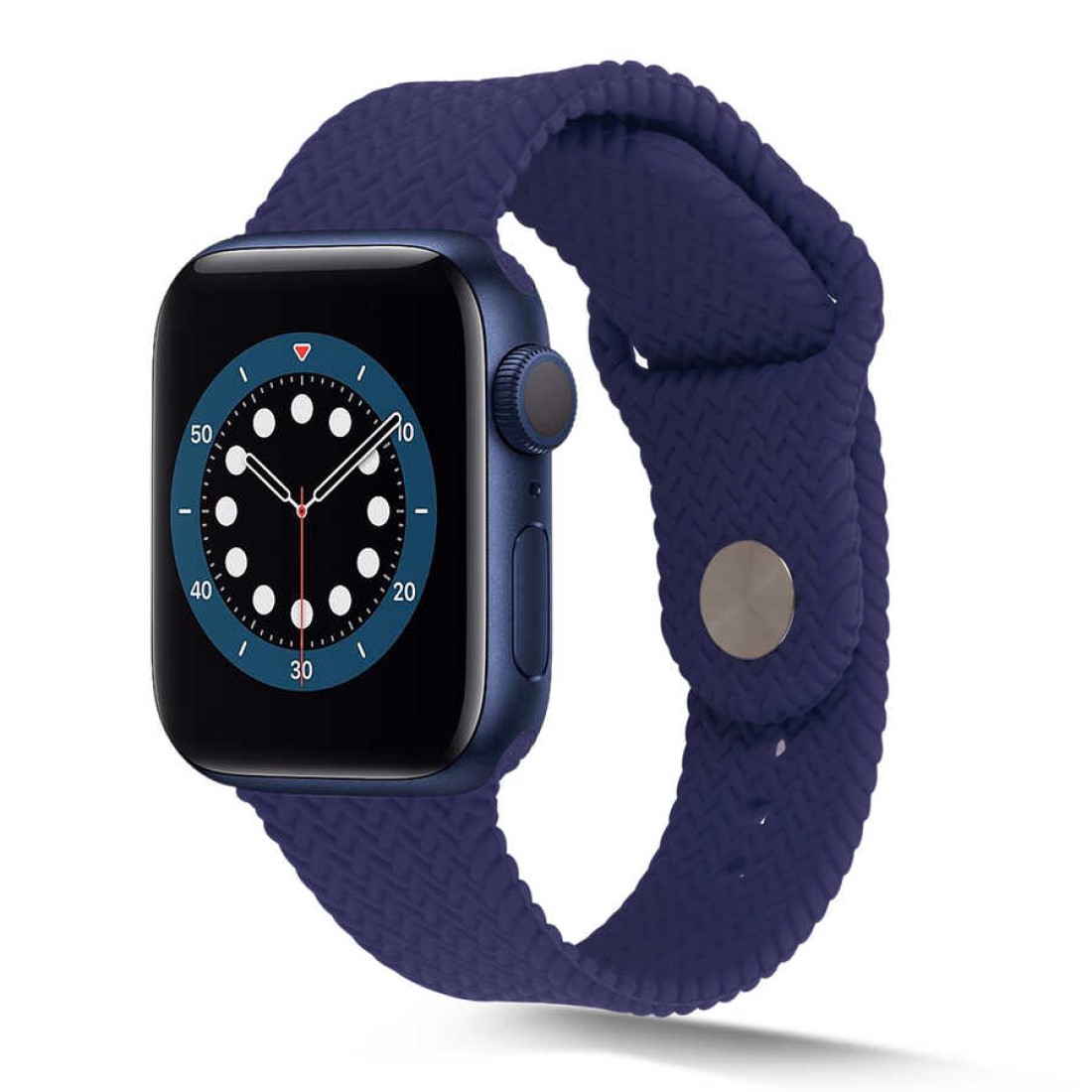 Apple Watch Uyumlu Serrata Loop Silikon Kordon Navy