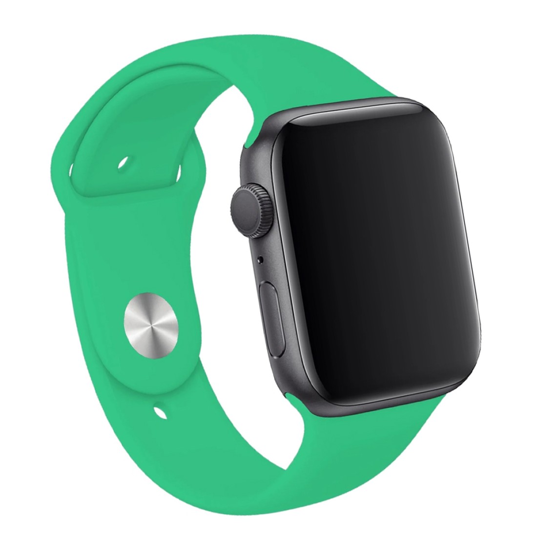 Apple Watch Uyumlu Spor Silikon Kordon Green Light