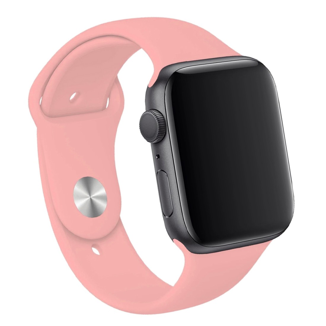 Apple Watch Uyumlu Spor Silikon Kordon Candy Pink