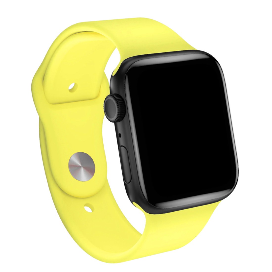 Apple Watch Uyumlu Spor Silikon Kordon Lemonade