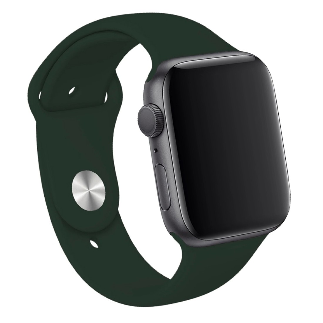 Apple Watch Uyumlu Spor Silikon Kordon Military Green