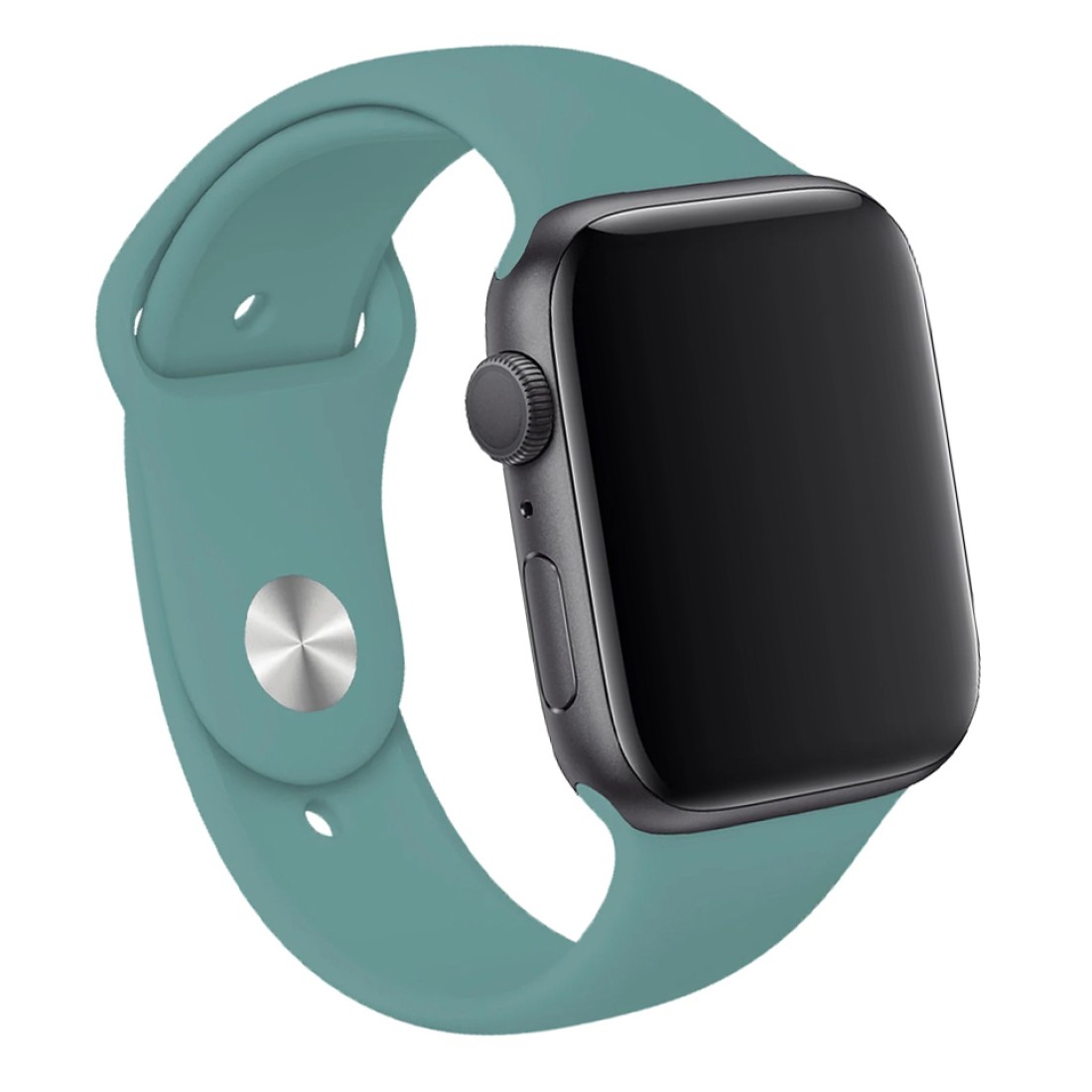 Apple Watch Uyumlu Spor Silikon Kordon Sukulent Green