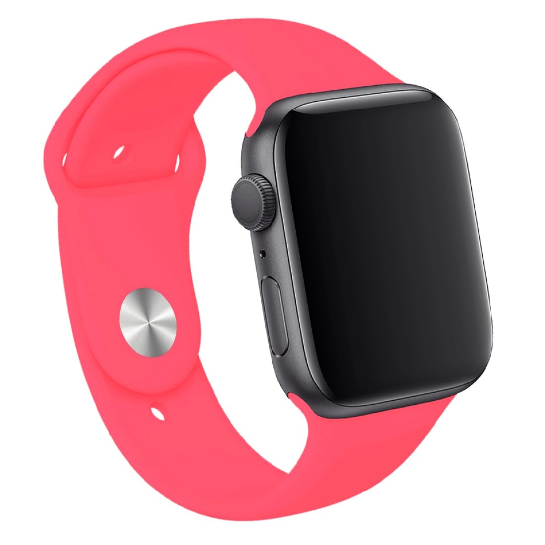 Apple Watch Uyumlu Spor Silikon Kordon Ultra Pink