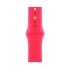 Apple Watch Uyumlu Spor Silikon Kordon Ultra Pink