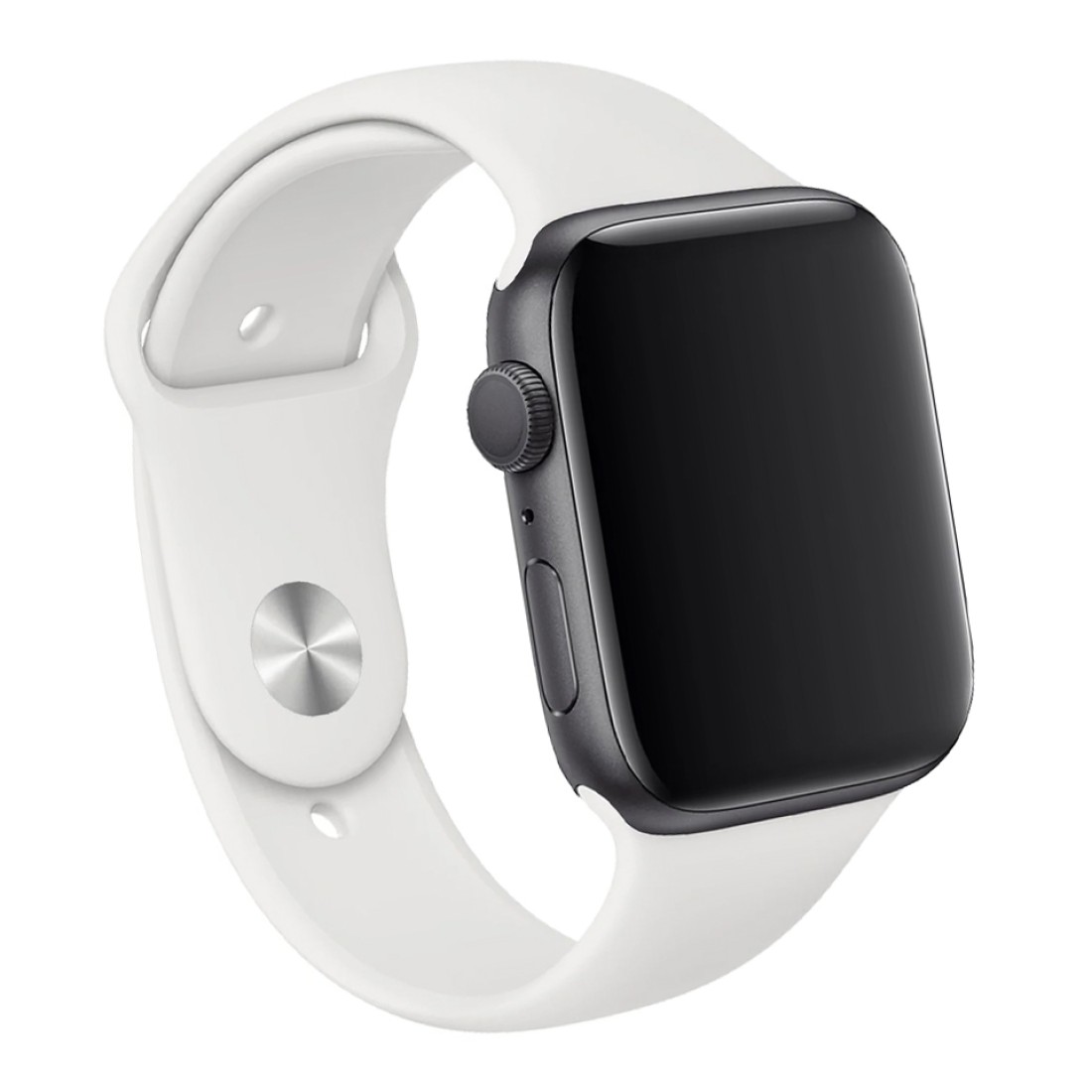 Apple Watch Uyumlu Spor Silikon Kordon White