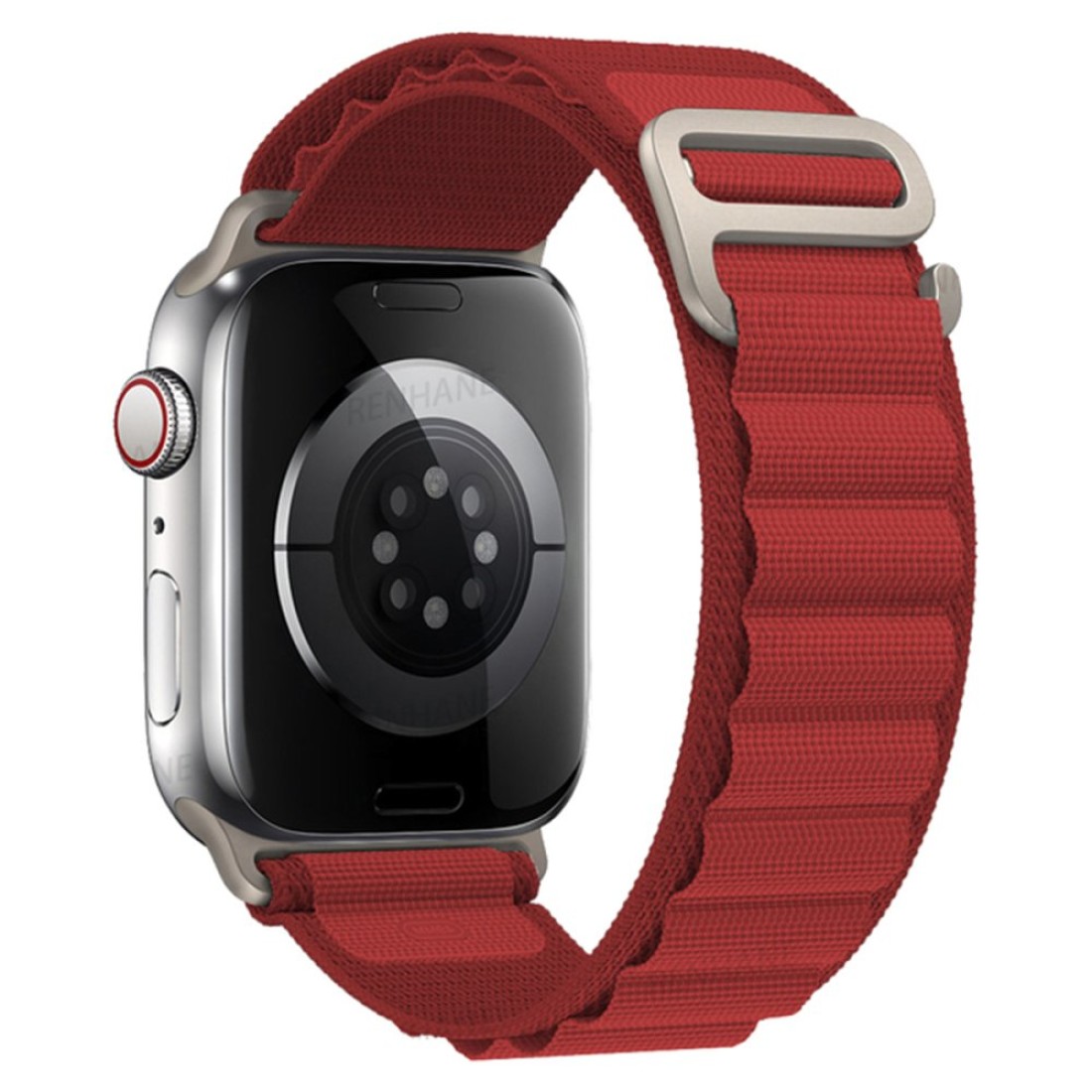 Apple Watch Uyumlu Alpine Loop Kordon Kırmızı