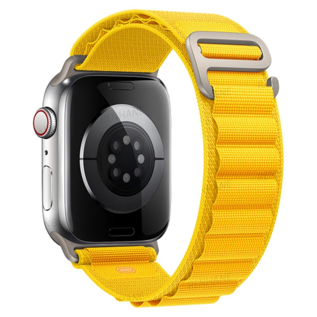 Apple Watch Uyumlu Alpine Loop Kordon Yellow