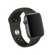 Apple Watch Uyumlu Delikli Spor Silikon Army Green