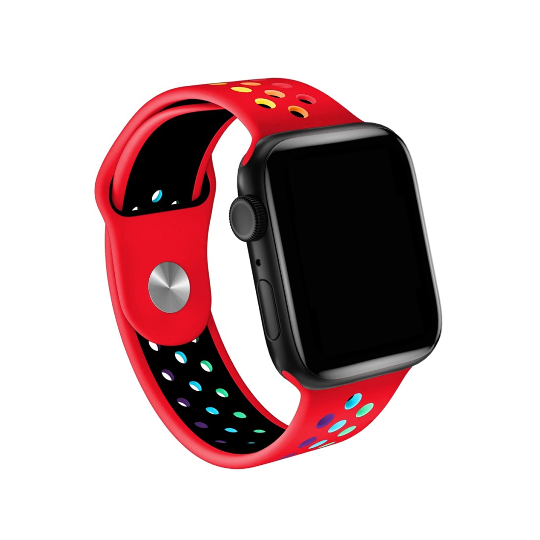 Apple Watch Uyumlu Delikli Spor Silikon Lovely
