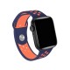 Apple Watch Uyumlu Delikli Spor Silikon Pure Navy