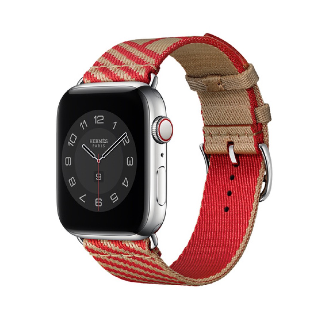 Apple Watch Uyumlu Örgü Piece Loop Red Coffee