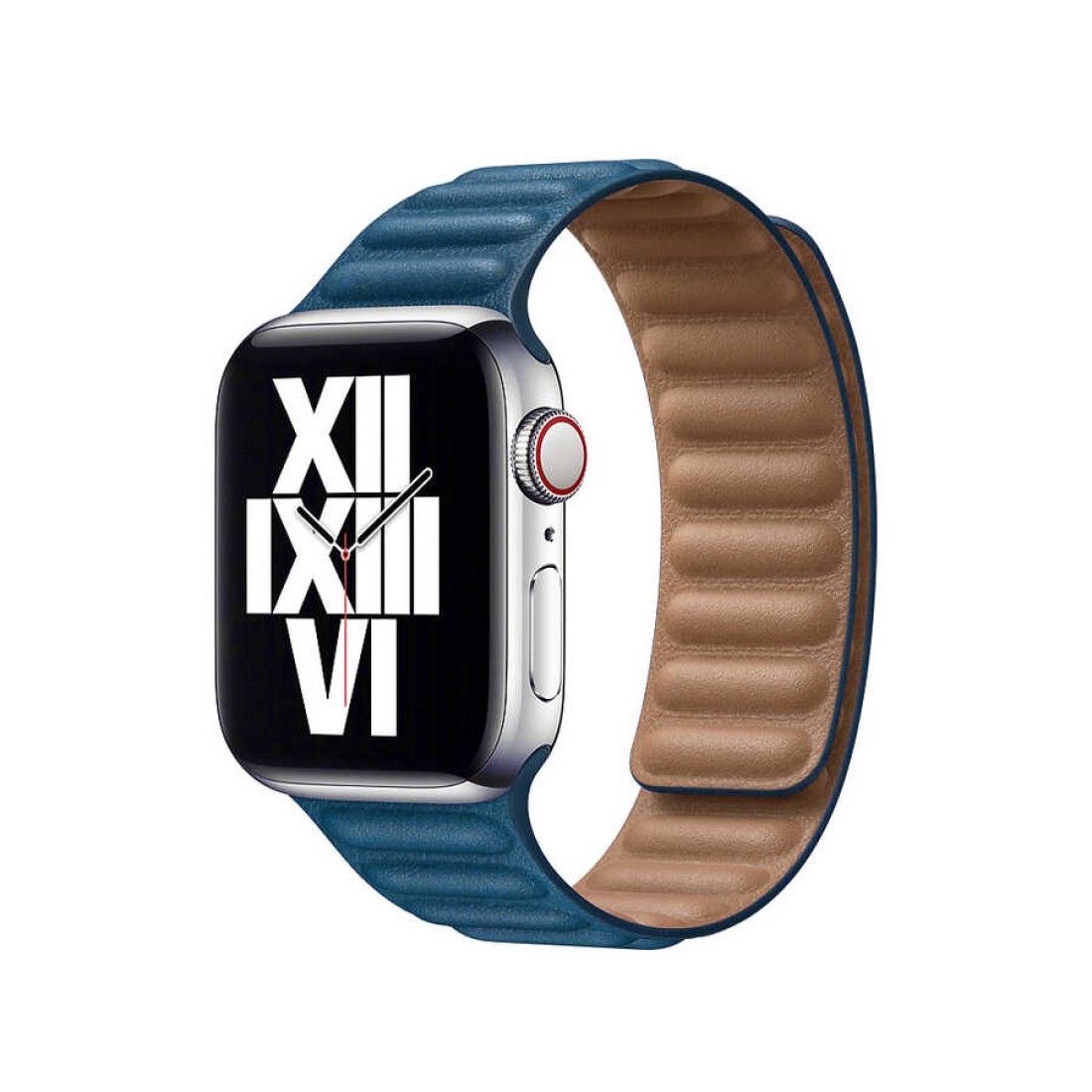 Apple Watch Uyumlu Pods Loop Deri Kordon Dark Blue