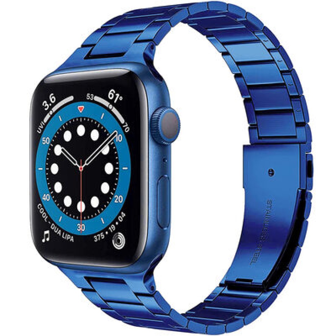 Apple Watch Uyumlu Steel Loop Blue