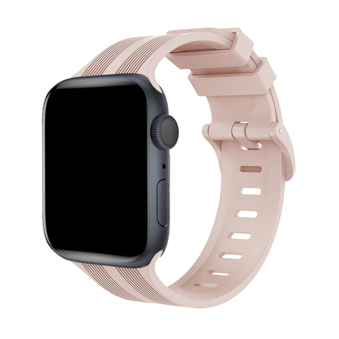 Apple Watch Uyumlu Silikon Line Loop Kordon Baby