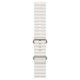 Apple Watch Uyumlu Ocean Silikon Kordon Space White